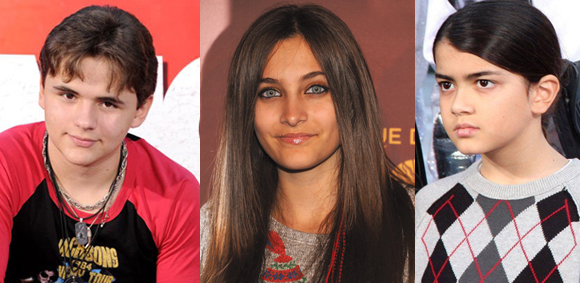 Prince Michael, Paris and Blanket Jackson. (13993)