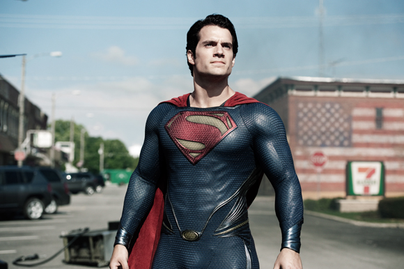 Henry Cavil stars as Superman in Warner Bros. Pictures’ and Legendary Pictures’ action adventure “Man of Steel.” (13701)